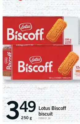 Fortinos LOTUS BISCOFF BISCUIT, 250 G offer