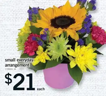 Fortinos SMALL EVERYDAY ARRANGEMENT offer