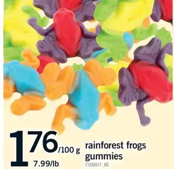 Fortinos RAINFOREST FROGS GUMMIES offer
