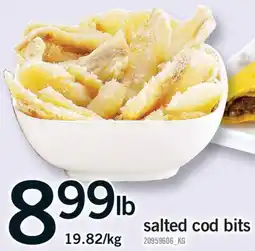 Fortinos SALTED COD BITS offer