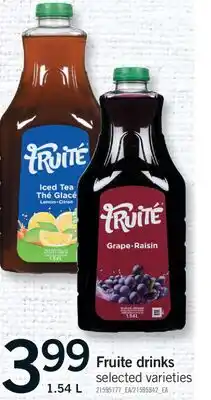 Fortinos FRUITE DRINKS, 1.54 L offer