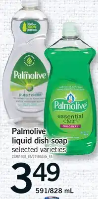 Fortinos PALMOLIVE LIQUID DISH SOAP, 591/828 ML offer