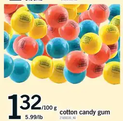 Fortinos COTTON CANDY GUM offer