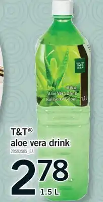Fortinos T&T ALOE VERA DRINK, 1.5 L offer