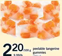 Fortinos PEELABLE TANGERINE GUMMIES offer