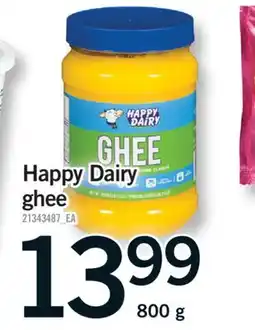 Fortinos HAPPY DAIRY GHEE, 800 G offer