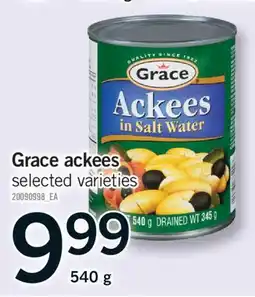 Fortinos GRACE ACKEES, 540G offer