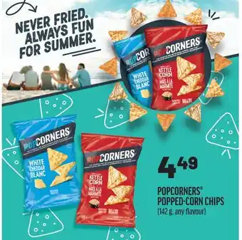Fortinos POPCORNERS POPPED-CORN CHIPS, 142 G offer