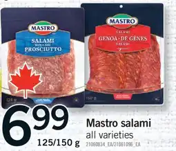 Fortinos MASTRO SALAMI, 125/150 G offer