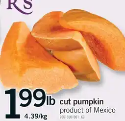 Fortinos CUT PUMPKIN offer