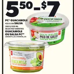 Independent Grocer PC GUACAMOLE, 425 G OR SALSA 300 G/430 offer
