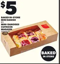 Independent Grocer BAKED IN-STORE MINI DANISH 8'S offer