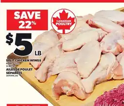 Independent Grocer SPLIT CHICKEN WINGS offer