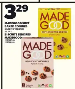 Independent Grocer MADEGOOD SOFT BAKED COOKIES, 5 X 24 G offer