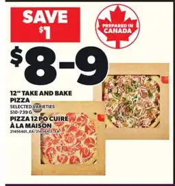 Independent Grocer 12 TAKE AND BAKE PIZZA, 510-739 G offer