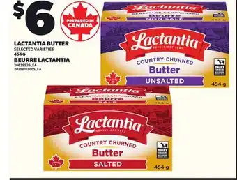 Independent Grocer LACTANTIA BUTTER, 454 G offer
