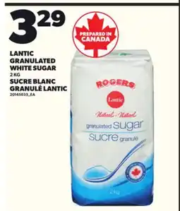 Independent Grocer LANTIC GRANULATED WHITE SUGAR 2 KG offer