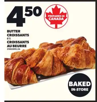 Independent Grocer BUTTER CROISSANTS, 6'S offer
