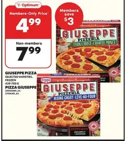 Independent Grocer GIUSEPPE PIZZA, 439-785 G offer