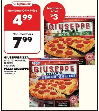 Independent Grocer GIUSEPPE PIZZA, 439-785 G offer