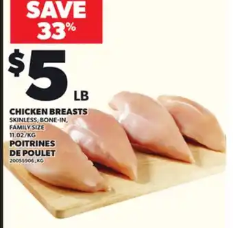 Independent Grocer CHICKEN BREASTS, 11.02/KG offer