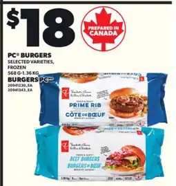 Independent Grocer PC BURGERS, 568 G-1.36 KG offer