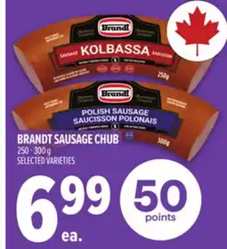 Metro BRANDT SAUSAGE CHUB offer