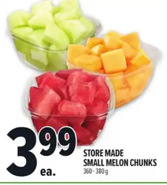 Metro STORE MADE SMALL MELON CHUNKS offer
