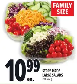 Metro STORE MADE LARGE SALADS offer