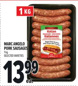 Metro MARC ANGELO PORK SAUSAGES offer