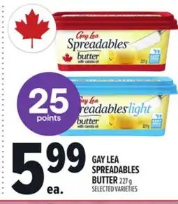 Metro GAY LEA SPREADABLES BUTTER offer