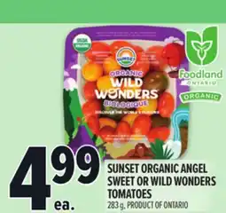 Metro SUNSET ORGANIC ANGEL SWEET OR WILD WONDERS TOMATOES offer