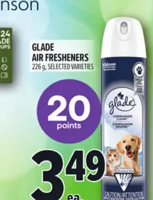Metro GLADE AIR FRESHENERS offer