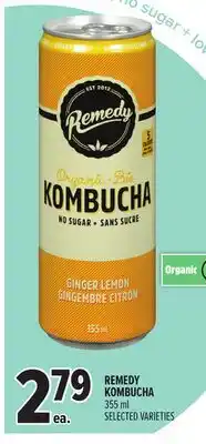 Metro REMEDY KOMBUCHA offer