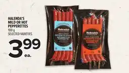 Metro HALENDA'S MILD OR HOT PEPPERETTES offer