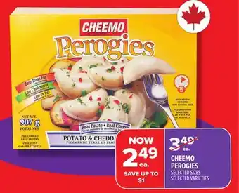 Metro CHEEMO PEROGIES offer