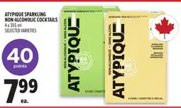 Metro ATYPIQUE SPARKLING NON-ALCOHOLIC COCKTAILS offer