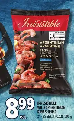 Metro IRRESISTIBLE WILD ARGENTINIAN RAW SHRIMP offer