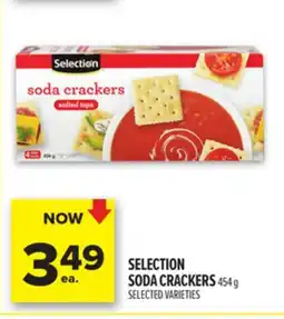 Metro SELECTION SODA CRACKERS offer