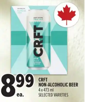 Metro CRFT NON-ALCOHOLIC BEER offer