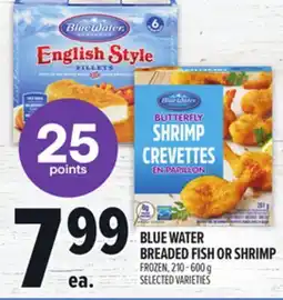 Metro BLUE WATER BREADED FISH OR SHRIMP offer