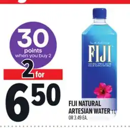 Metro FIJI NATURAL ARTESIAN WATER offer