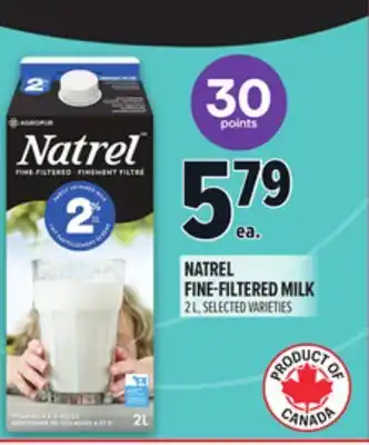 Metro NATREL FINE-FILTERED MILK offer