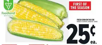 Metro FRESH CORN ON THE COB offer