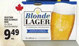 Metro SELECTION NON-ALCOHOLIC BEER offer