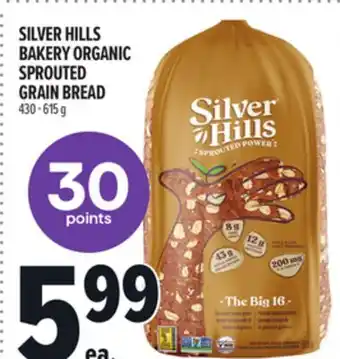 Metro SILVER HILLS BAKERY ORGANIC SPROUTED GRAIN BREAD offer