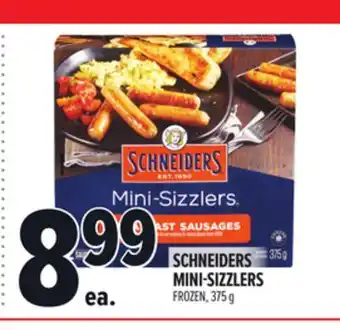 Metro SCHNEIDERS MINI-SIZZLERS offer