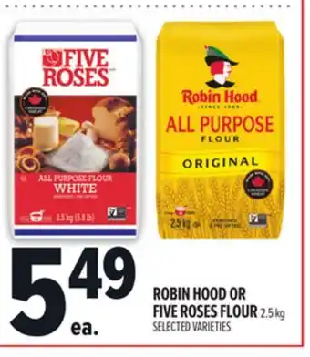 Metro ROBIN HOOD OR FIVE ROSES FLOUR offer