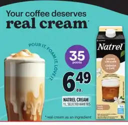Metro NATREL CREAM offer