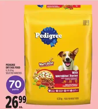 Metro PEDIGREE DRY DOG FOOD offer
